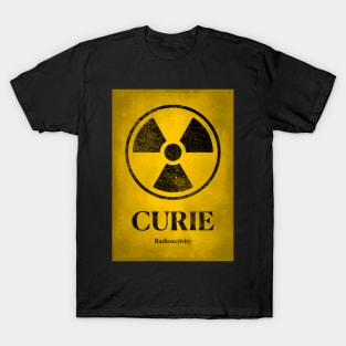 Marie Curie Radioactive Women in Science Poster T-Shirt